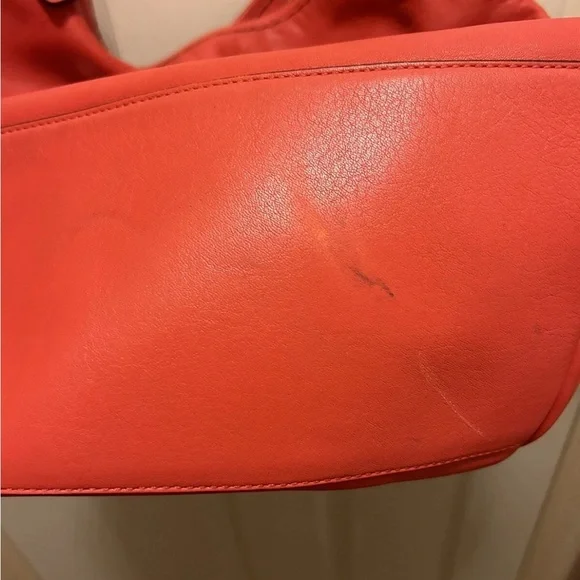 Coach Red Leather Legacy Hobo Women's Bag - Picture 13 of 16